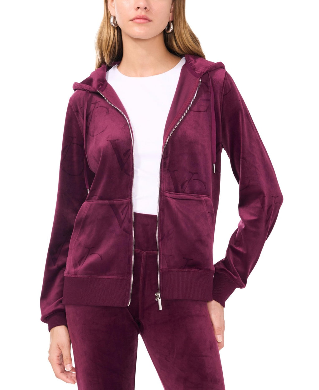Vince Camuto Size L Purple Jacket