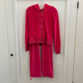 Divided Size M Pink Velvet Preloved 2 Pc Set