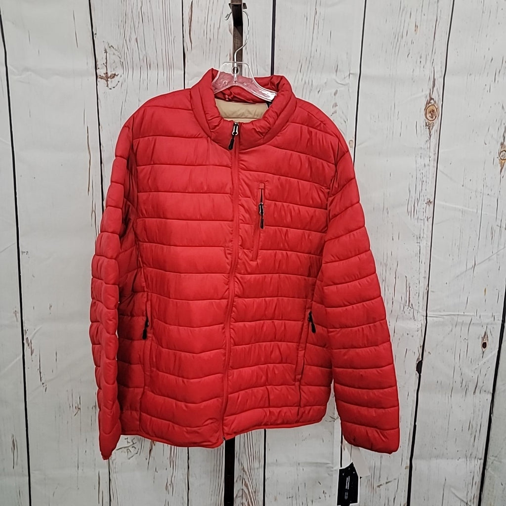 Club Room Men's Size XXL Red MENS Jacket