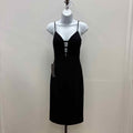 Bebe Size XS Black Mesh New Dress