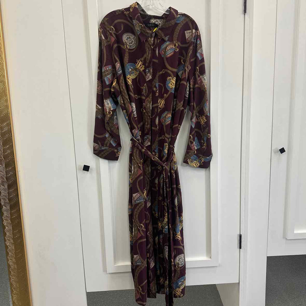 Ralph Lauren Size 22 Purple Dress