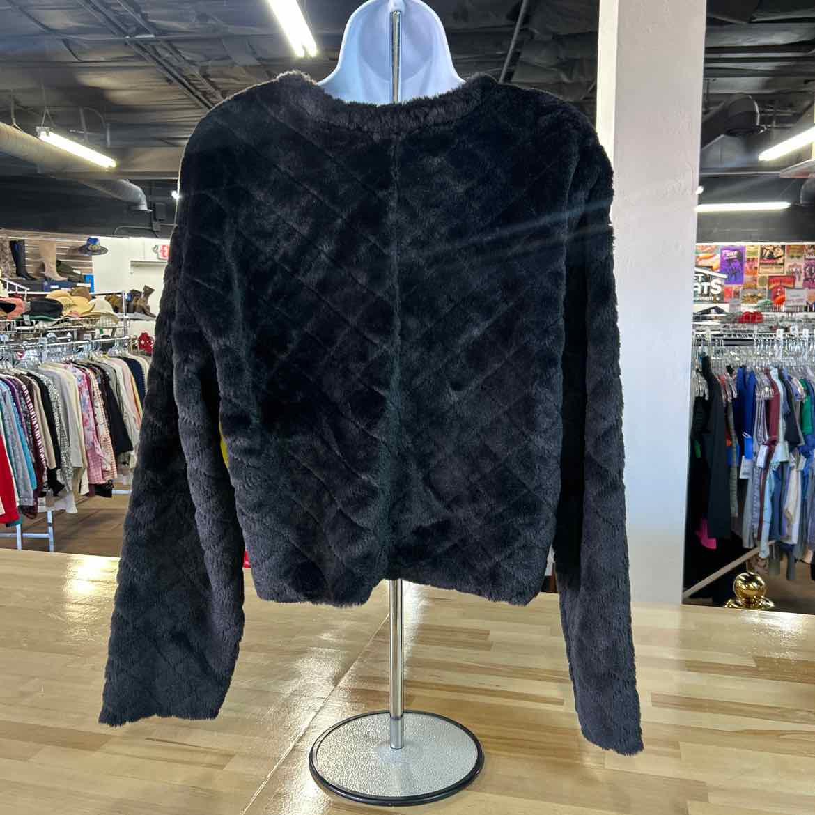 zara Size M Black Preloved Sweatshirt