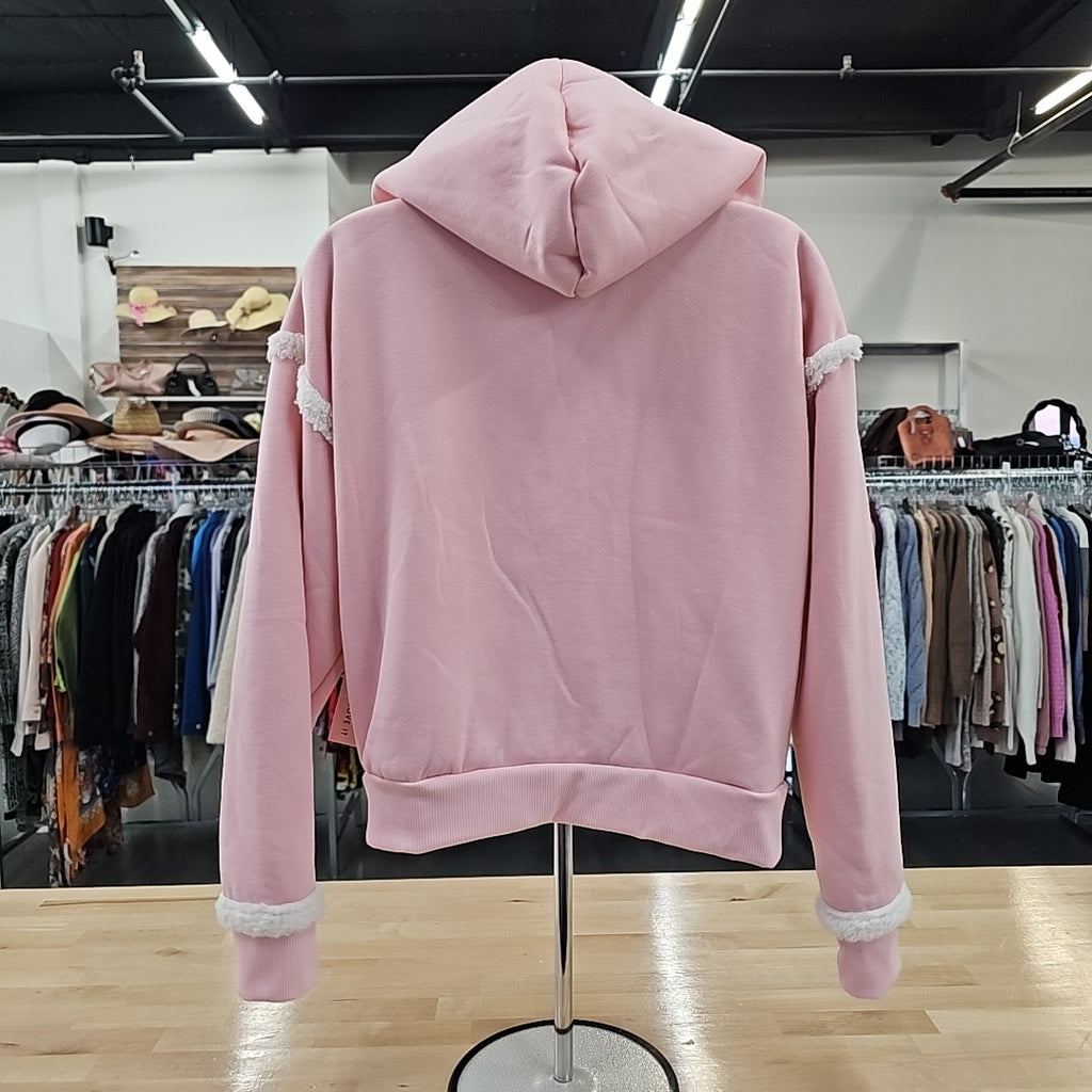 Fame Size M Pink Sweater