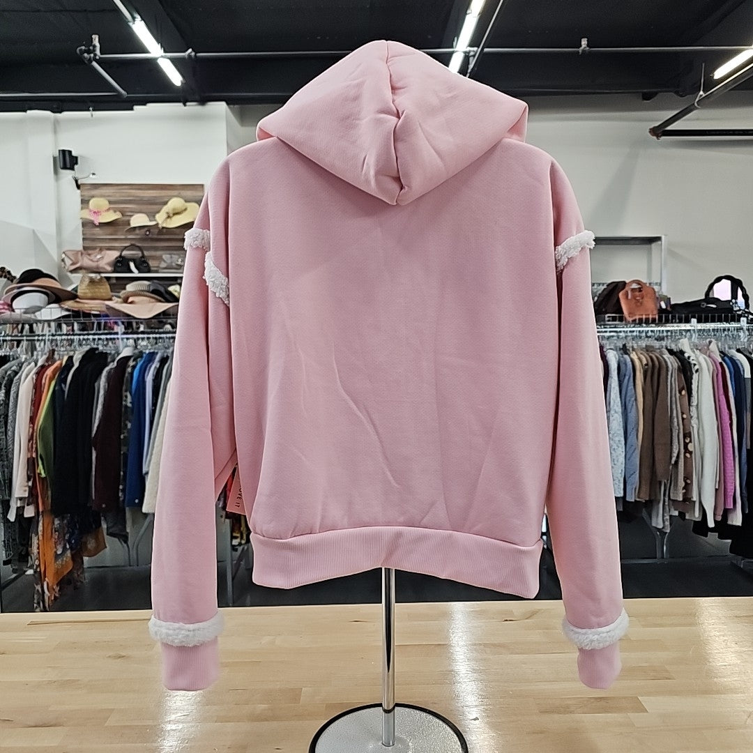 Fame Size M Pink Sweater