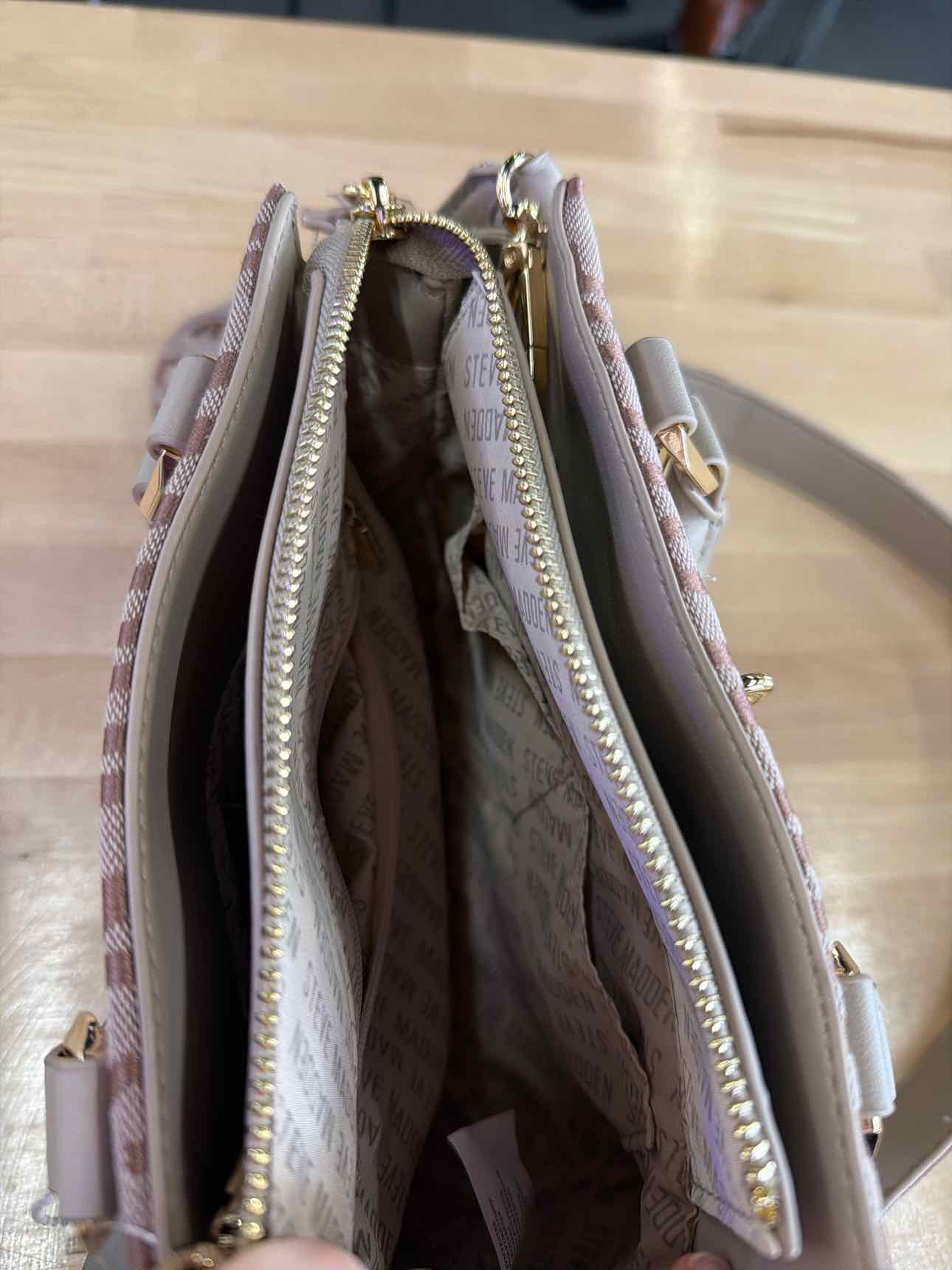 Steve Madden Gold Handbag