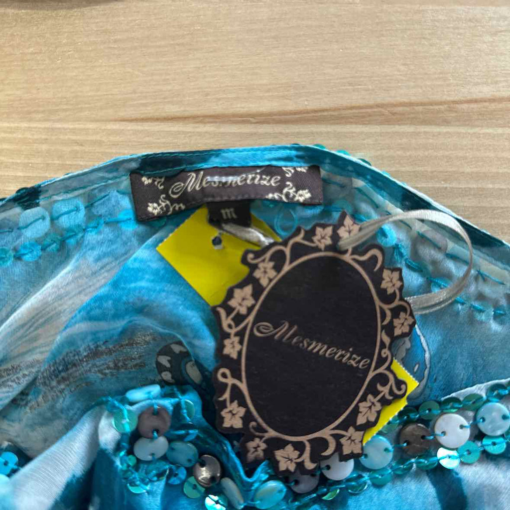 Mesmerize Size M Blue Long Sleeve