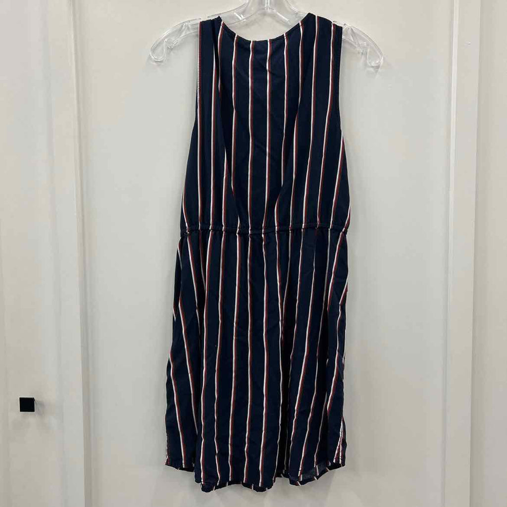 Guess Size M Red & Blue Dress