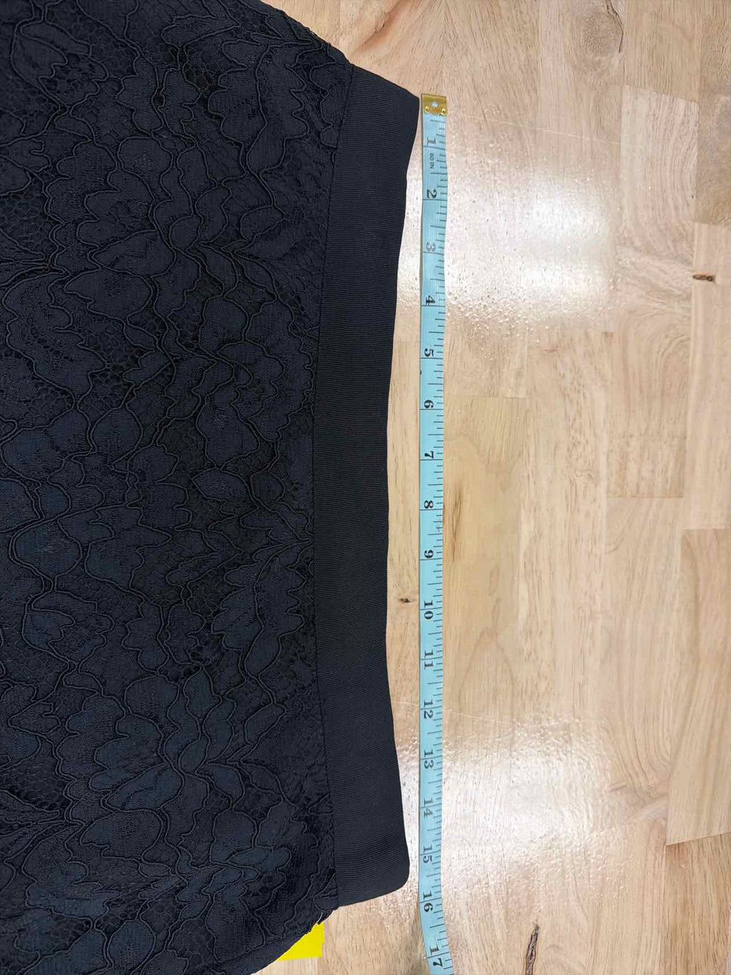 Talbots Size 8 Black Lace Preloved Skirt