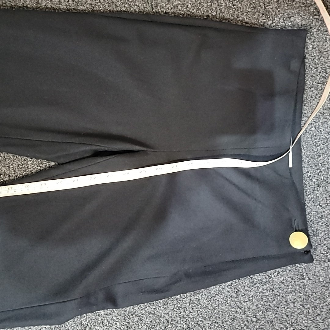 Vince. Size 2 Cozy Easy Black Wool Blend Flare Pants NWT