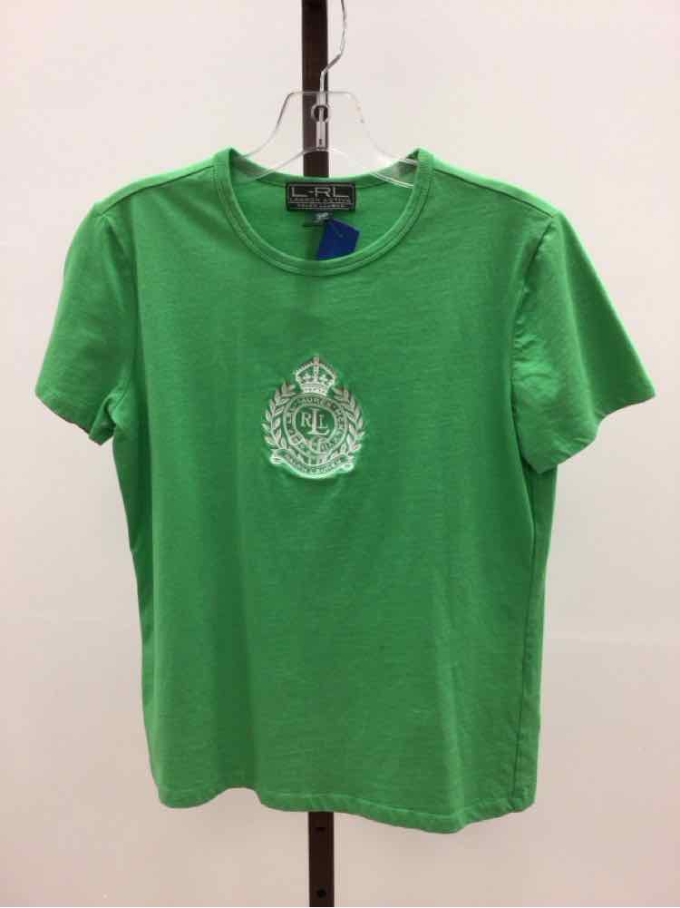 Ralph Lauren Size M Green Preloved T-Shirt SS