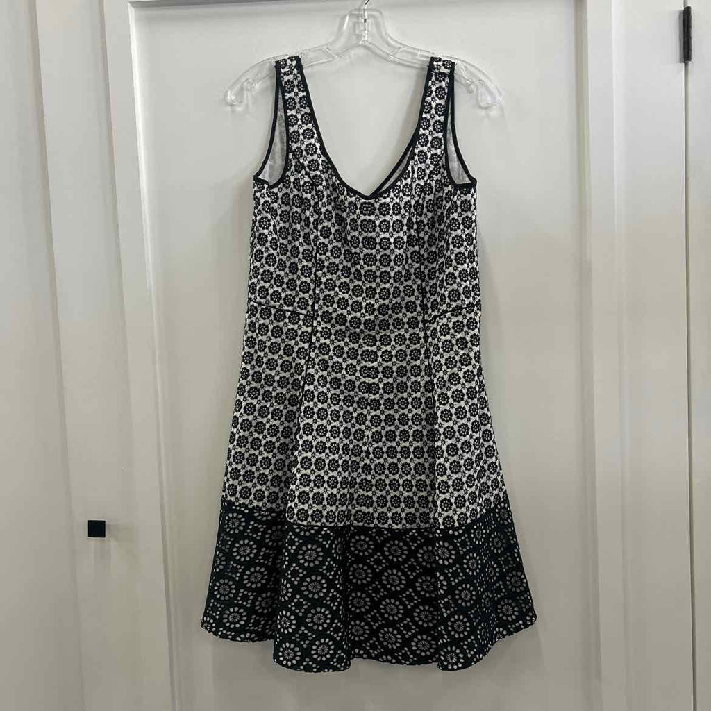 Betsey Johnson Size 12 Black White Preloved Dress