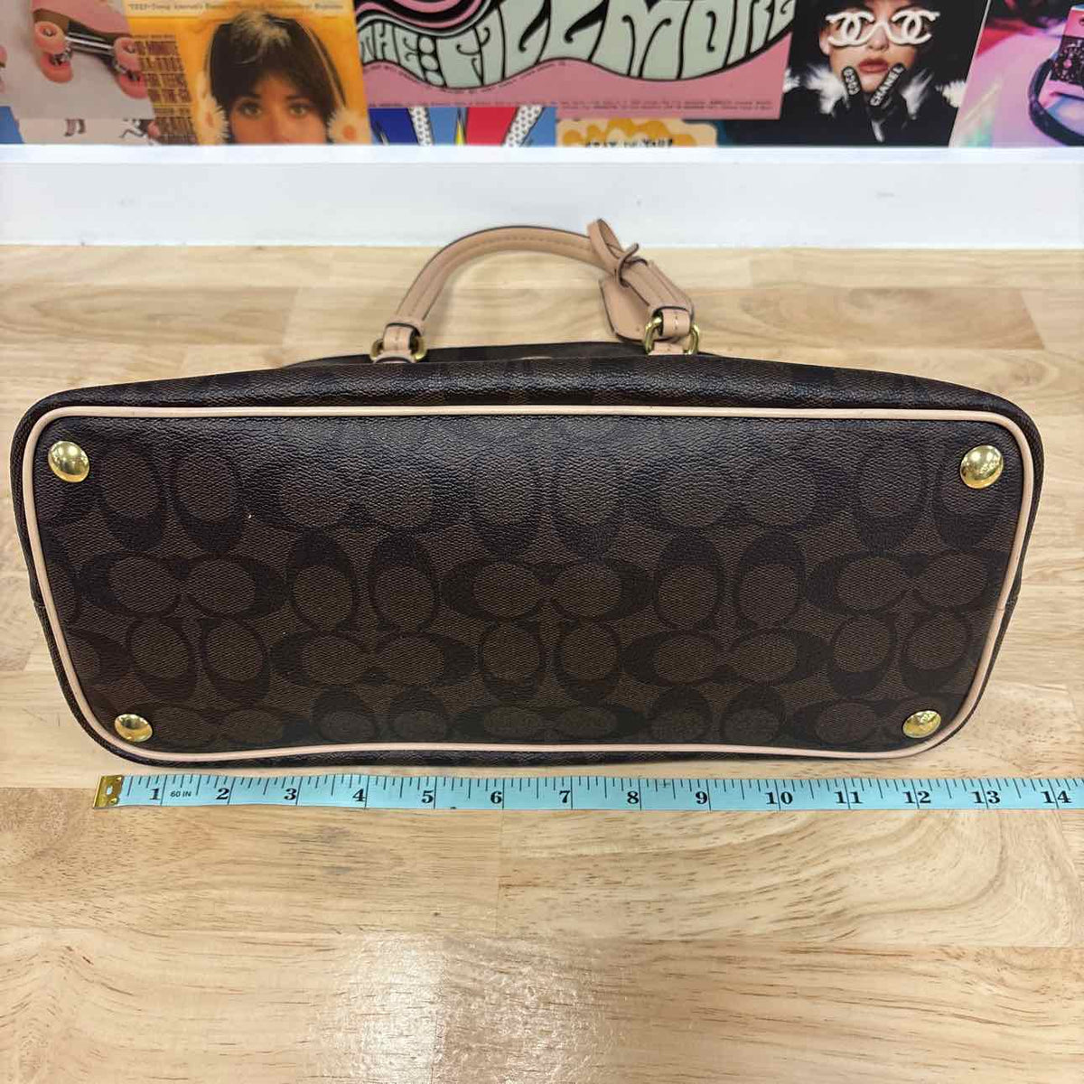 Coach Brown Preloved Handbag