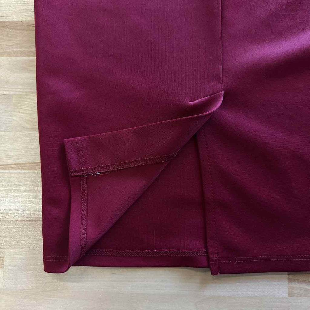 Image Nation Size M Burgundy Skirt