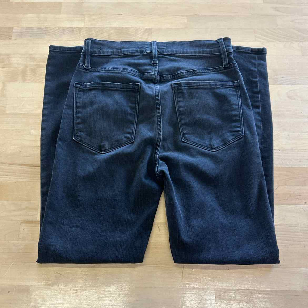 Frame Size 27 Black Denim Preloved Jeans
