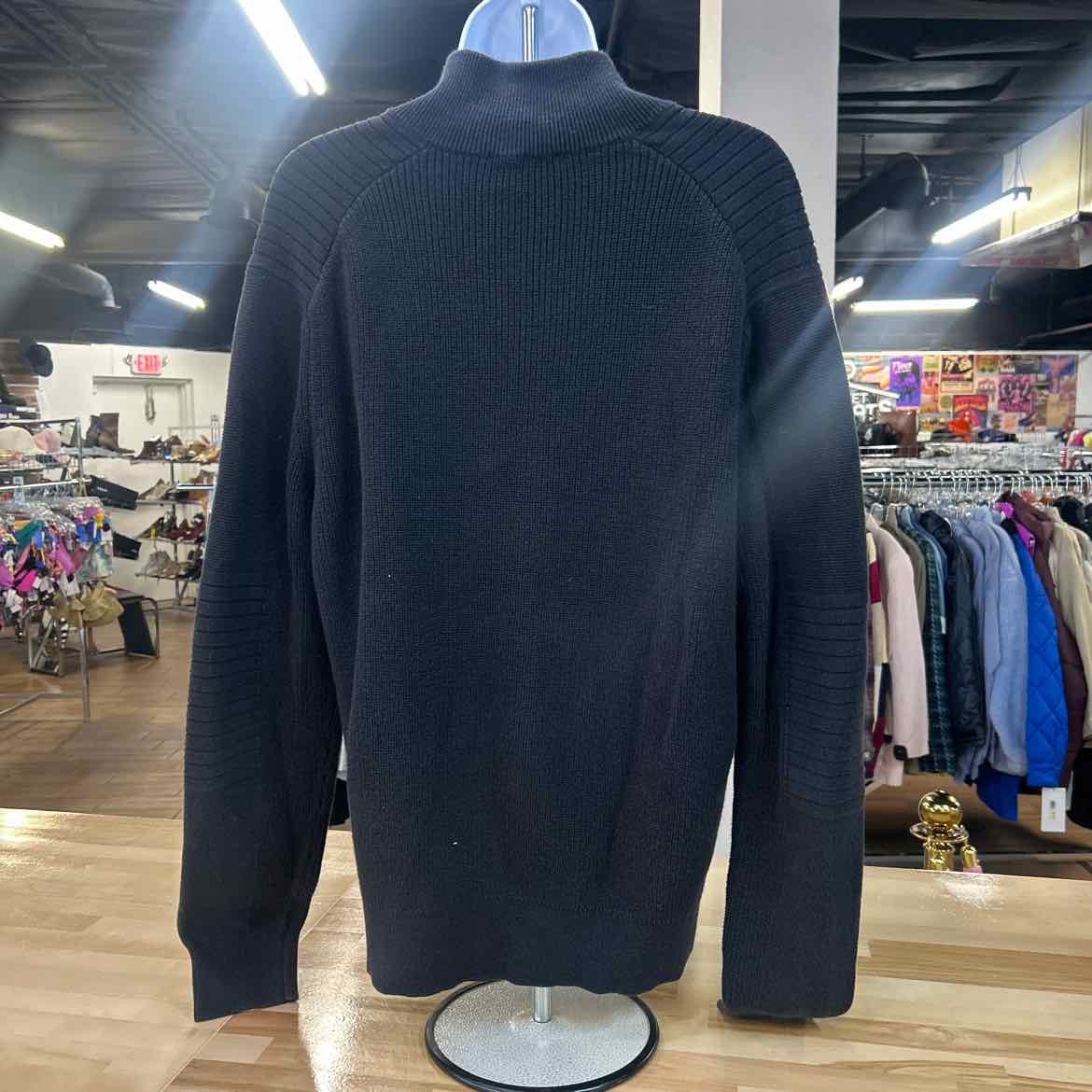 Express Size L Black Preloved Sweater