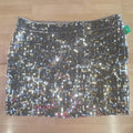 Abercrombie & Fitch Size 8 Gold & Silver Preloved Skirt