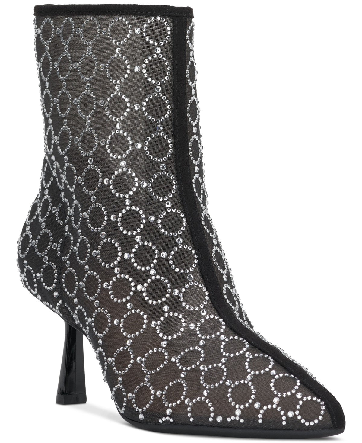INC Shoe Size 5 Black Darissa Mesh Dress Booties