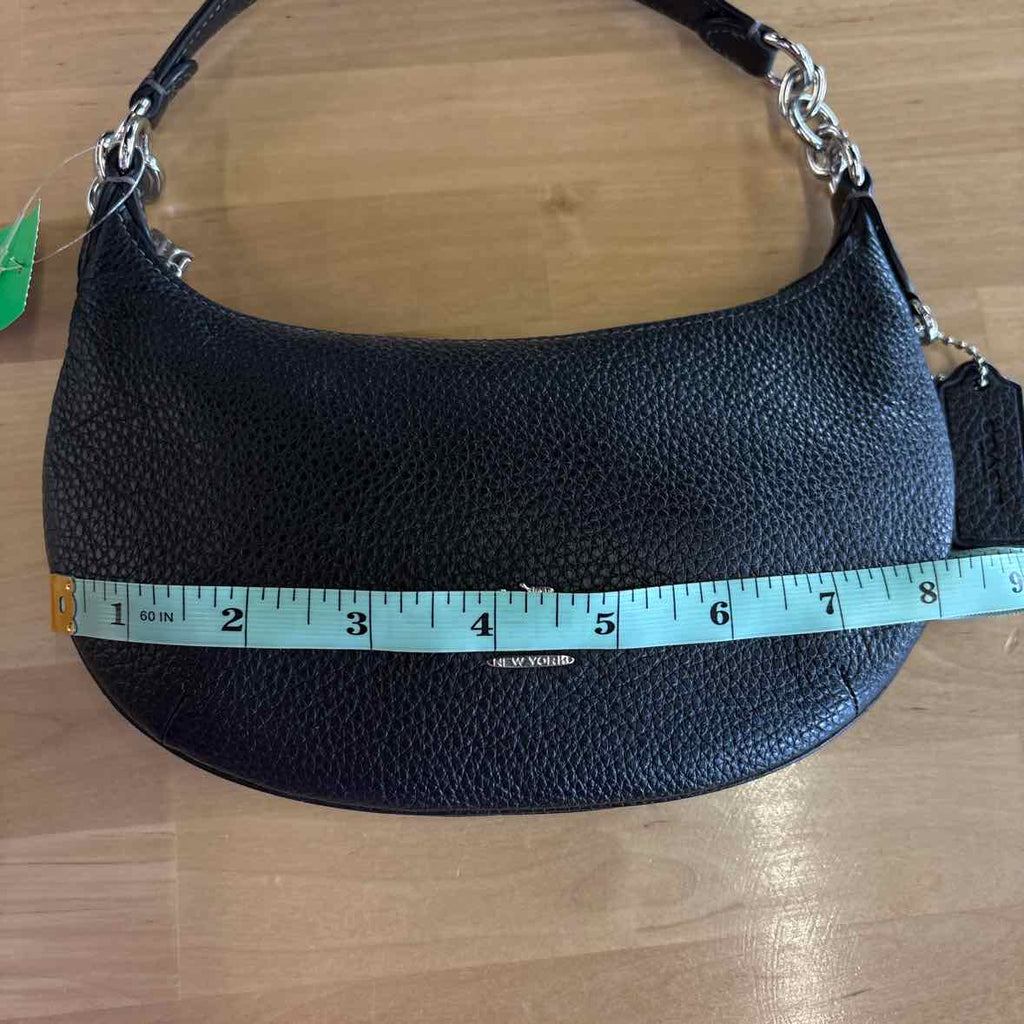 Coach Black Pebbled Leather Purse
