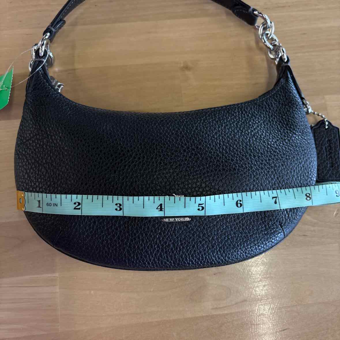 Coach Black Pebbled Leather Purse
