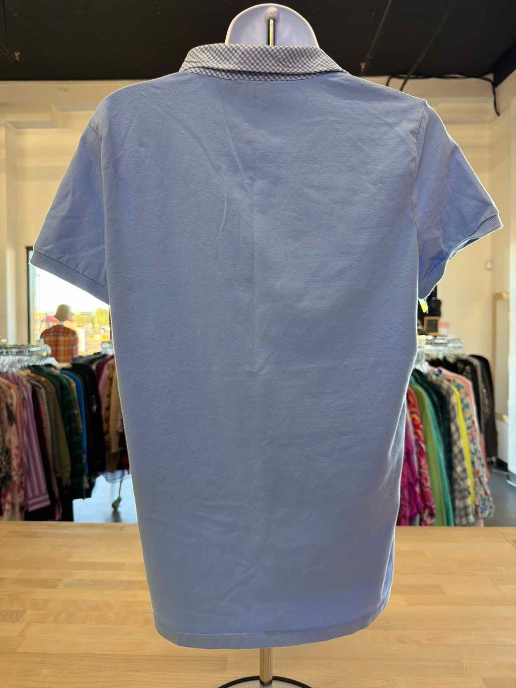 Jones New York Size L Blue Polo