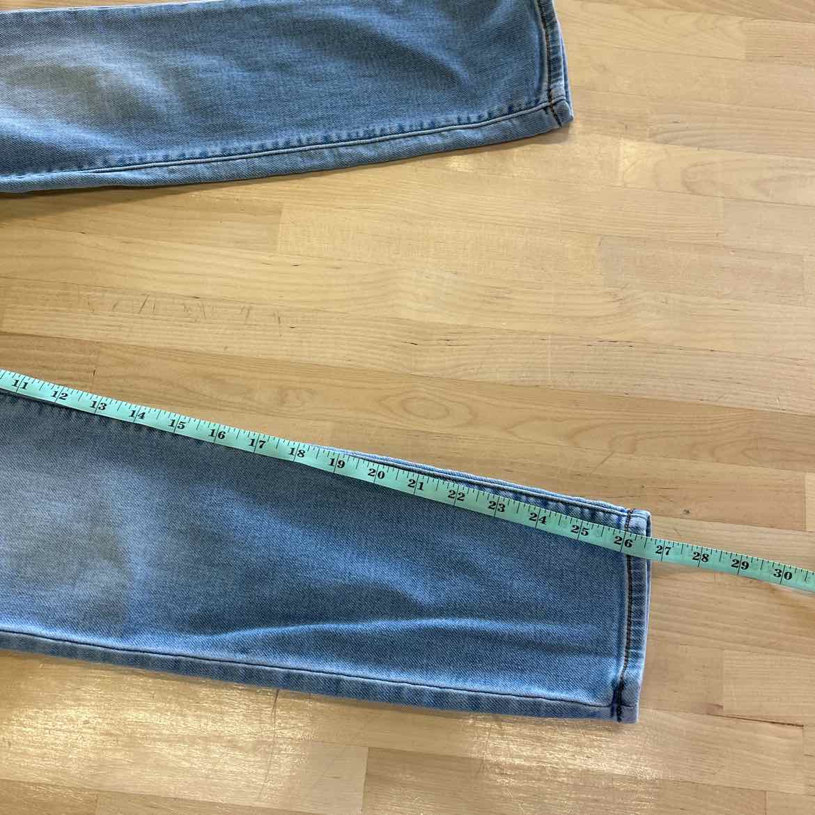J Crew Size 25 Light Blue Denim Preloved Jeans