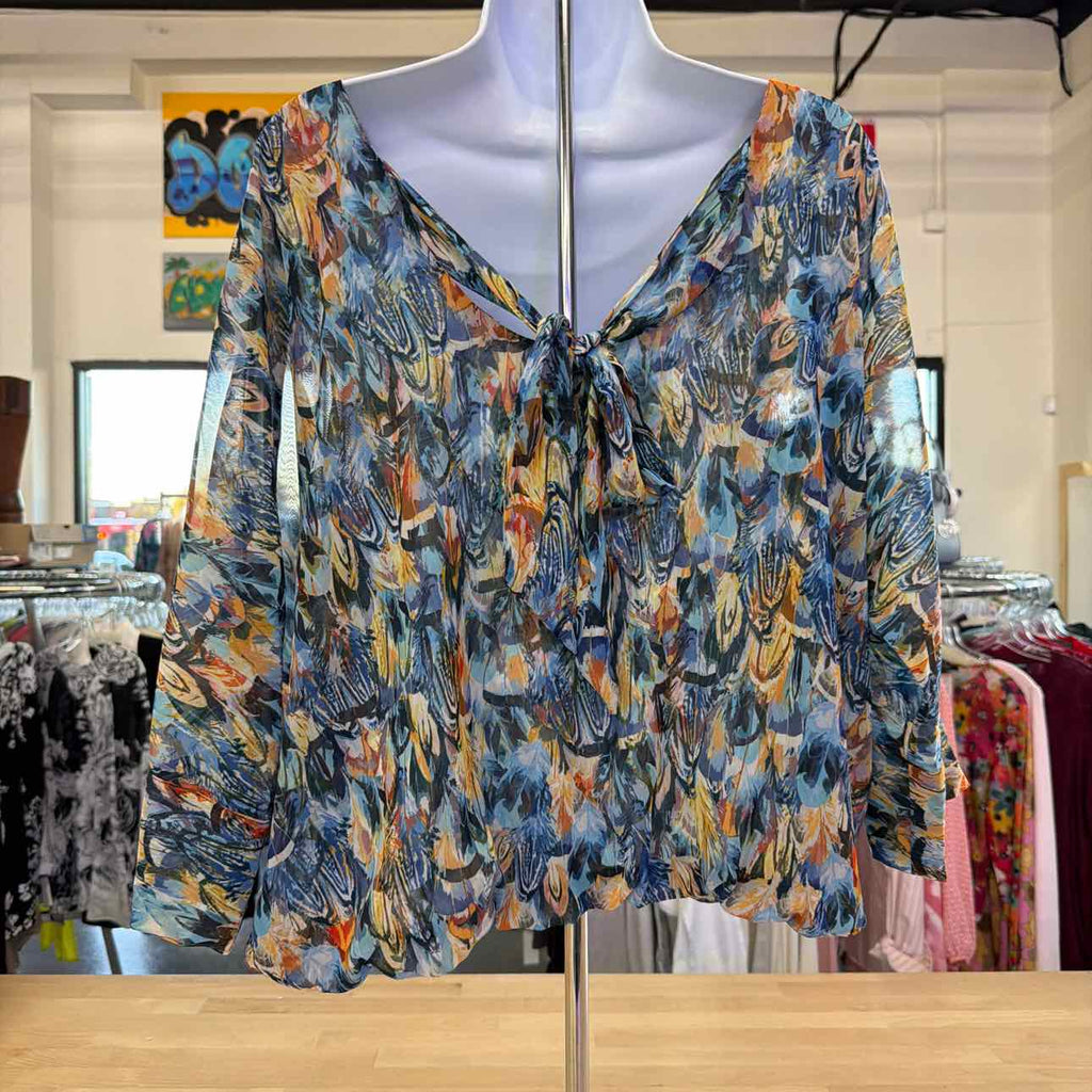 Liverpool Size S Multi-Color Preloved Blouse