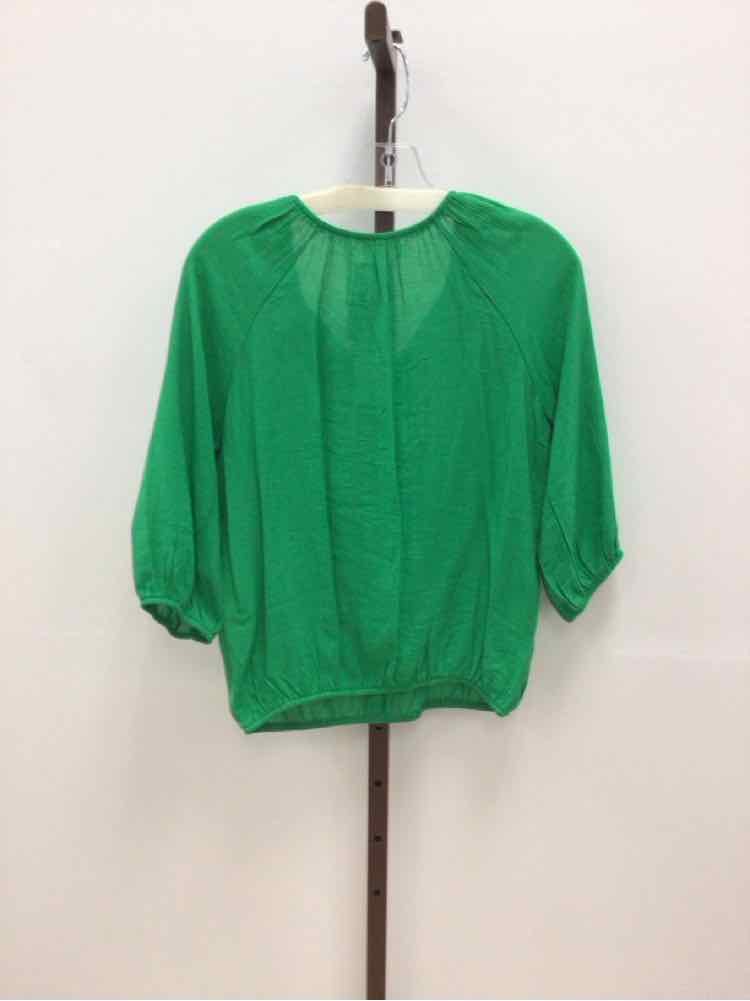 Ember Size S Green New Blouse LS