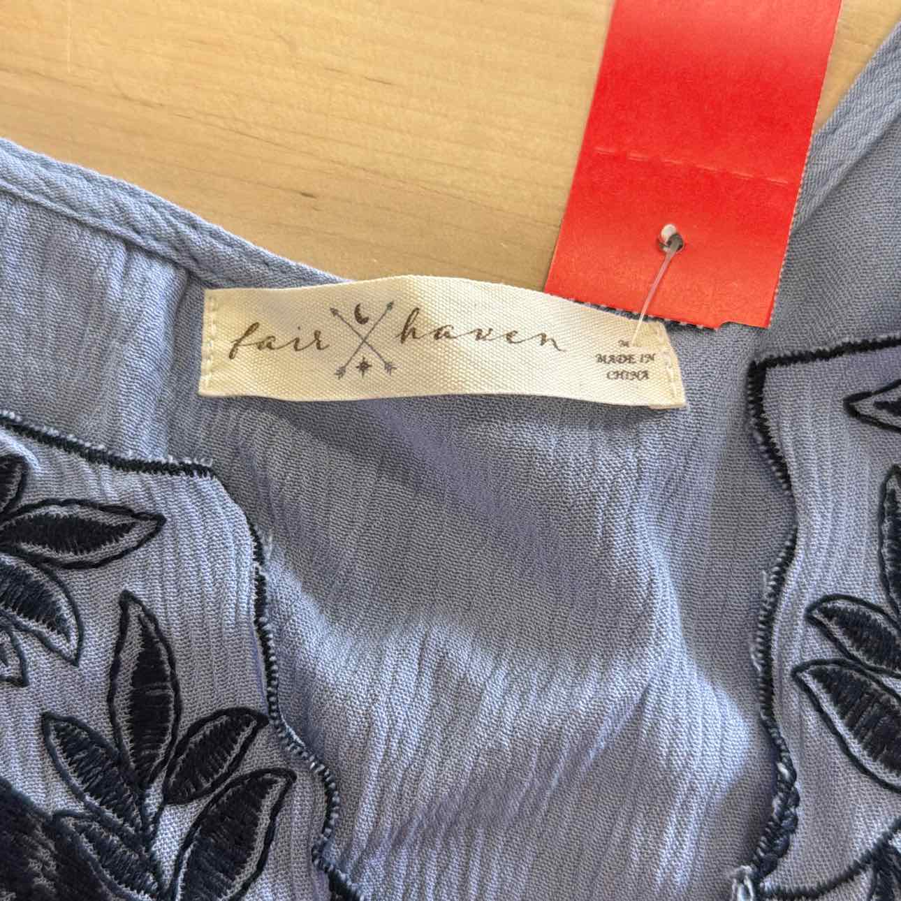 Size M Blue Used Blouse