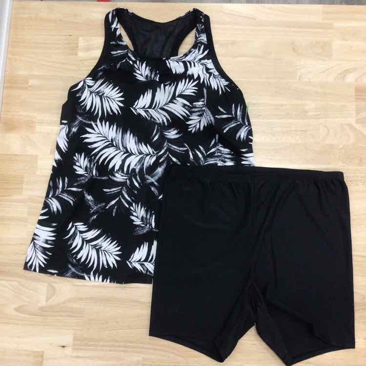 Swimsuits For All Size 18 Black White Swimsuit