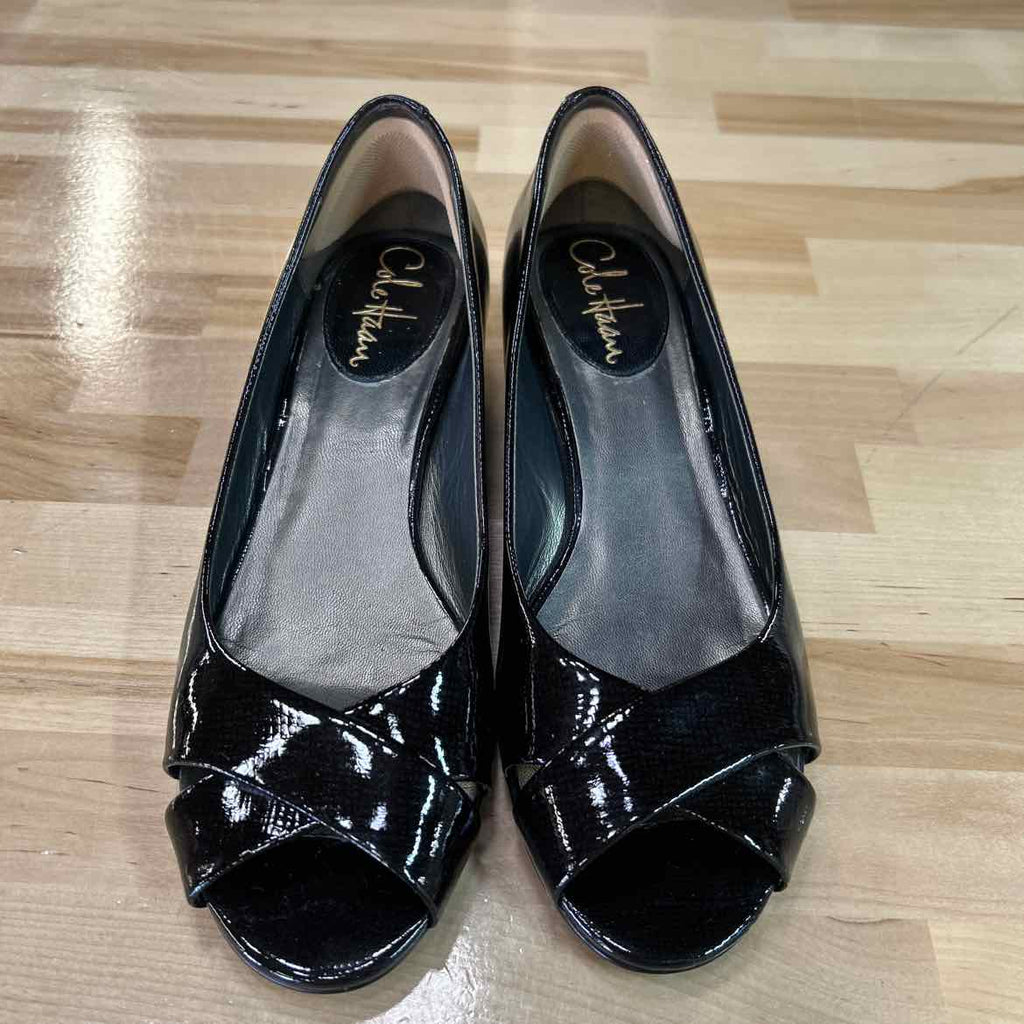 Cole Haan Size 6.5 Black Preloved Heels