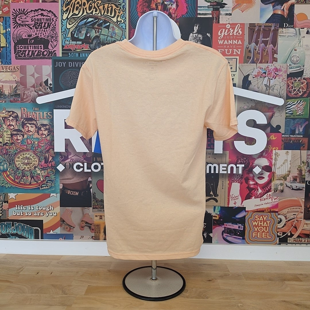 Rebellious One Size XS Orange New T-Shirt SS