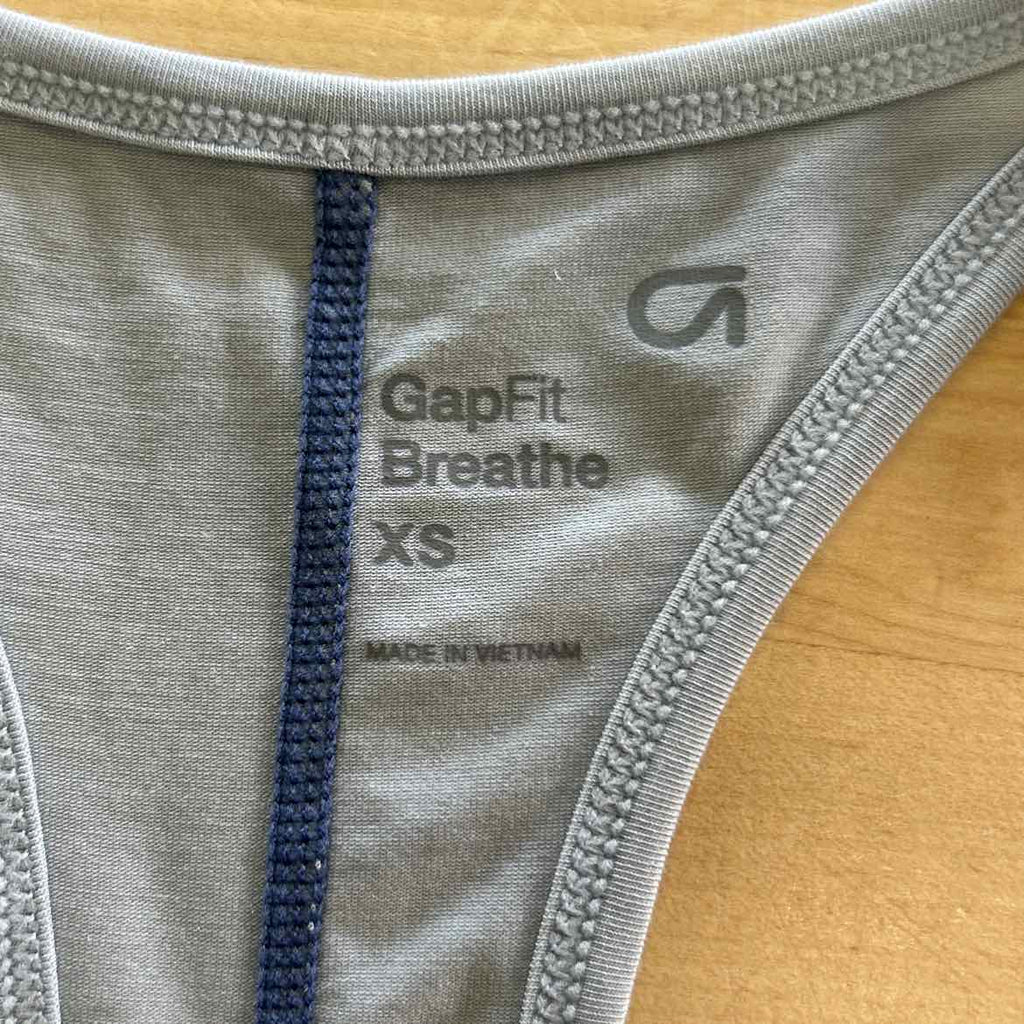 Gap Size XS Blue New Athletic Tank