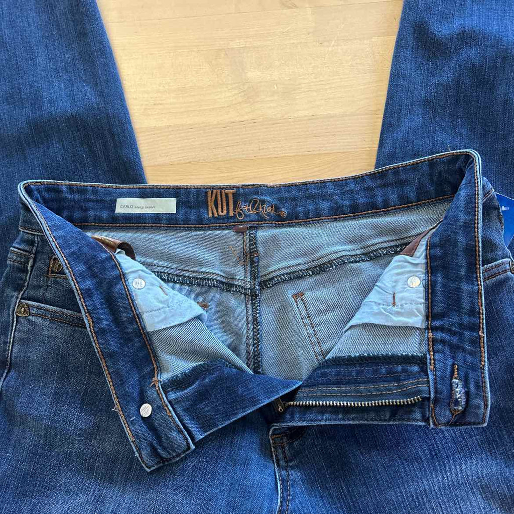 Kut from the Kloth Size 8 Blue Denim Preloved Jeans