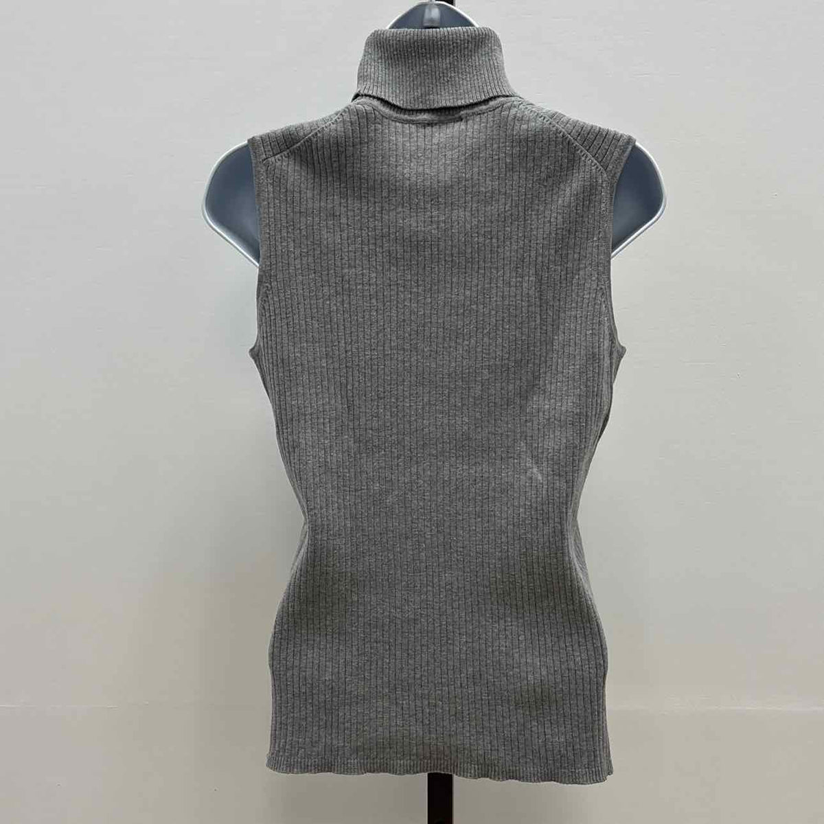 Chico's Size 1 Gray Silk Preloved Turtleneck