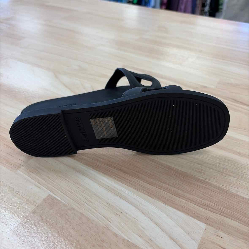 Steve Madden Jellie Black Size 7 Black Sandals