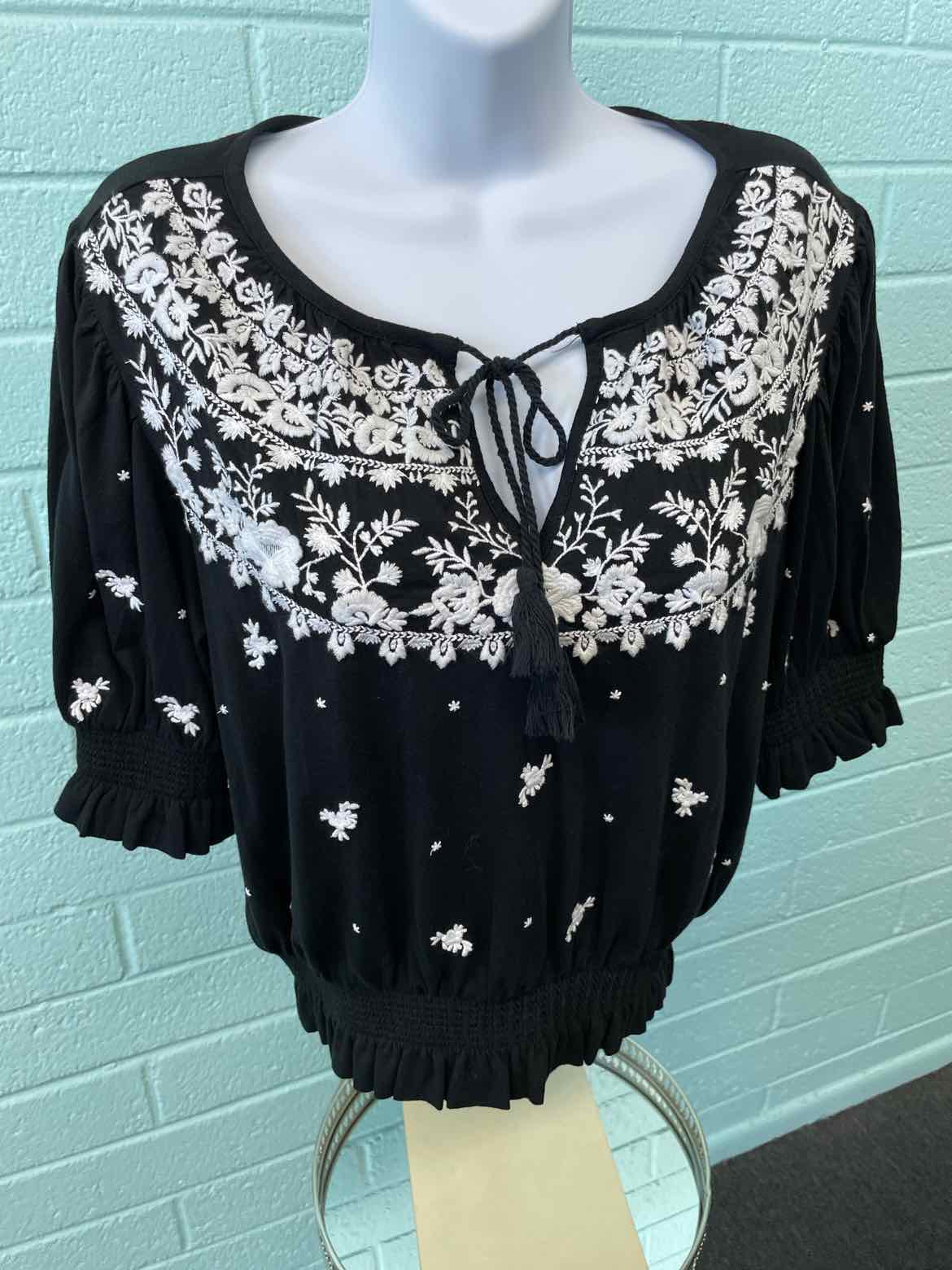 Ralph Lauren Size XS Black Blouse
