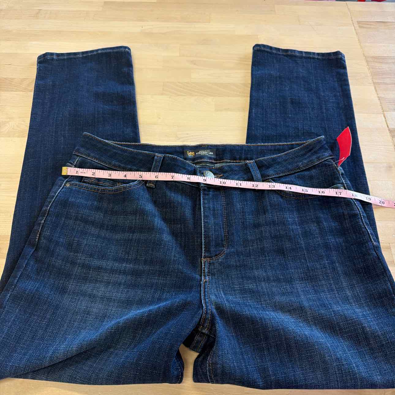 lee Size 12P Blue Denim Preloved Jeans