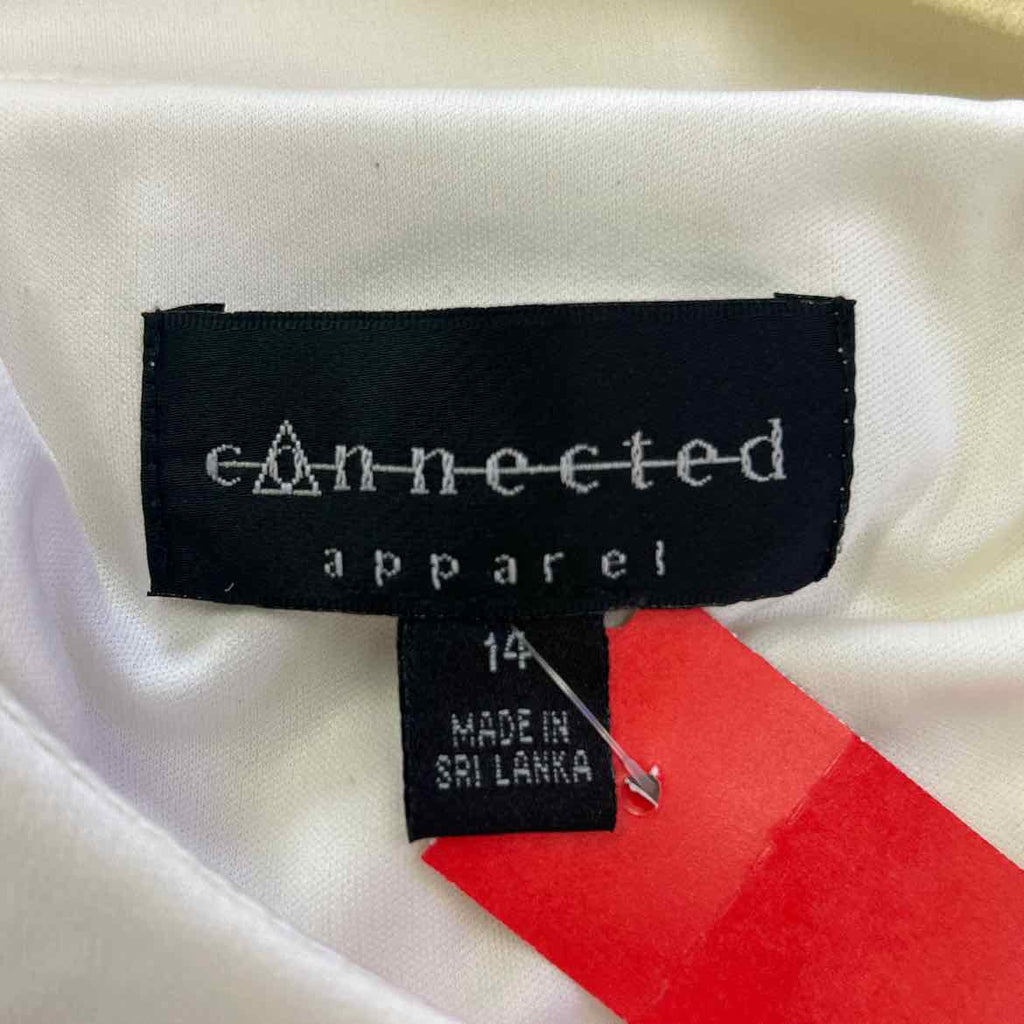 Connected Size 14 White Preloved Dress