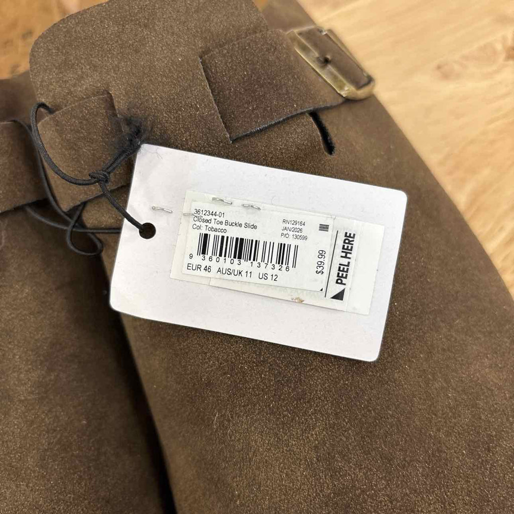 Cotton On Size 12 Brown MENS Slide Sandals