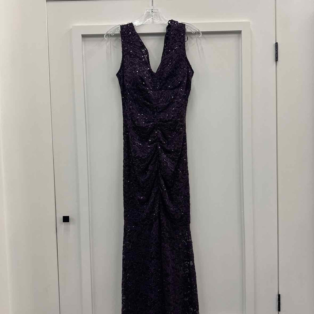 Marina Size 4 Purple Used Dress