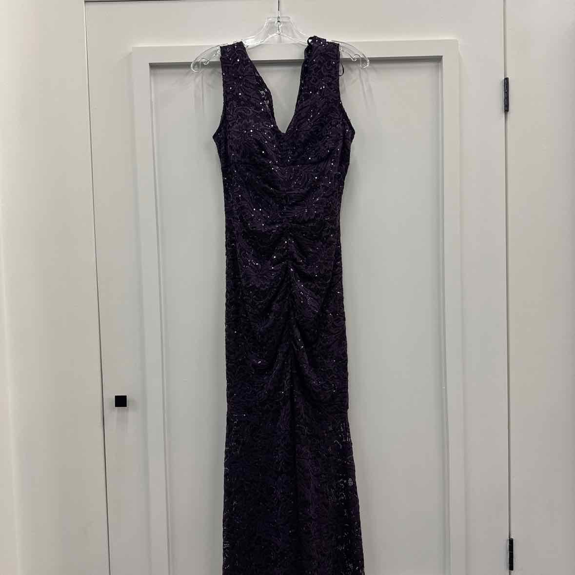 Marina Size 4 Purple Used Dress
