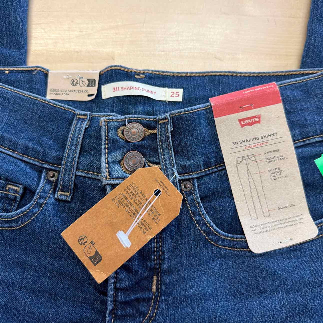 Levi's Women's 311 Mid Rise Shaping Skinny Jeans
