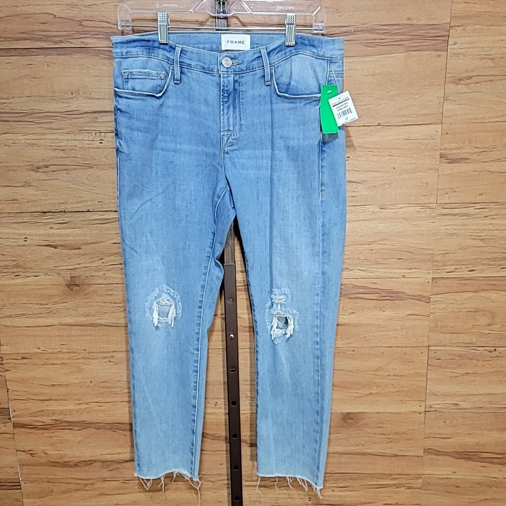 Frame Size 27  Le Garcon Crop Jeans NWT