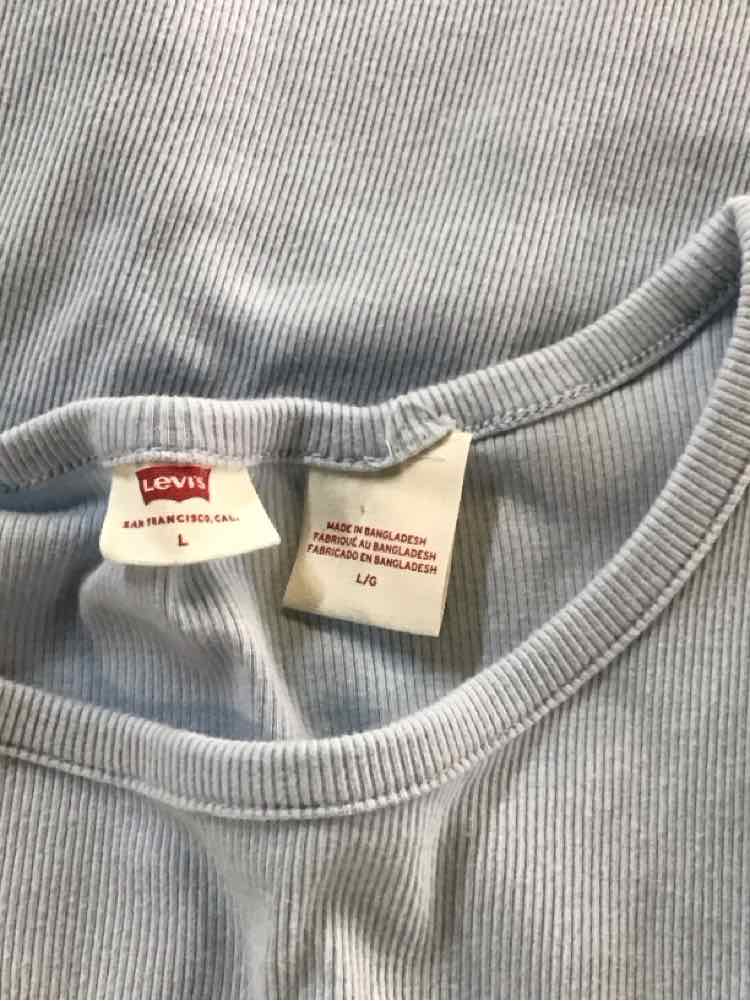 Levi's Size L Blue New T-Shirt SS