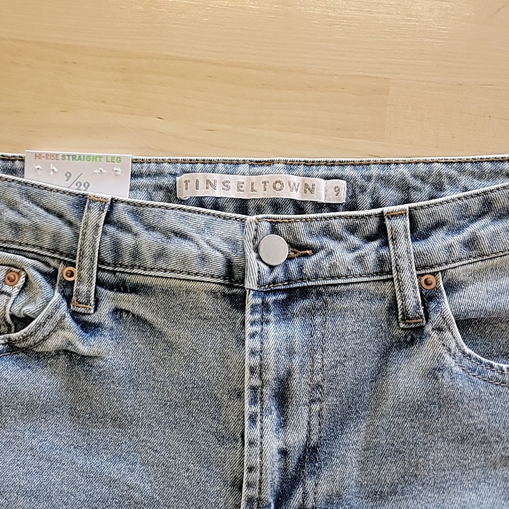 TINSELTOWN Size 9 Blue Jeans