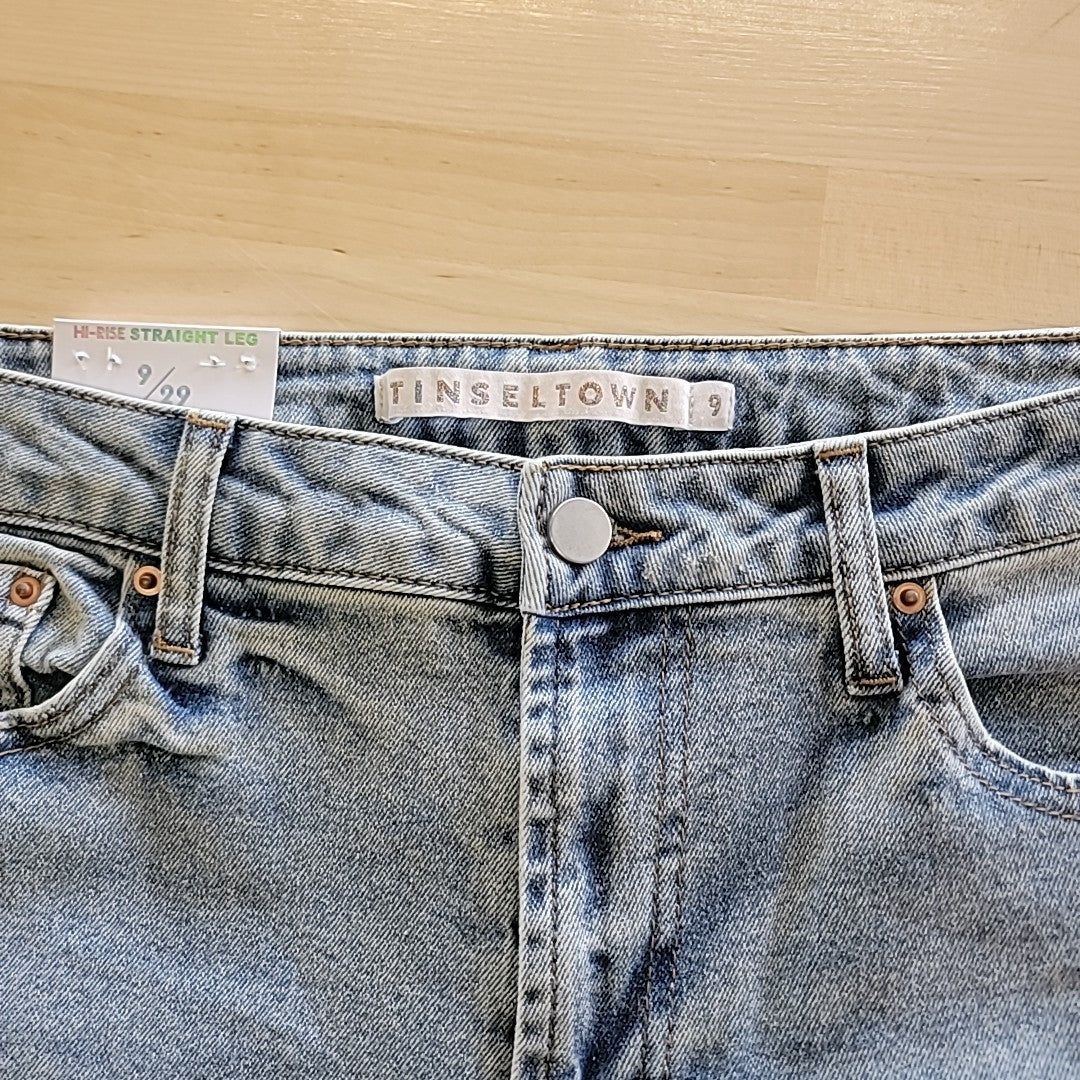 TINSELTOWN Size 9 Blue Jeans