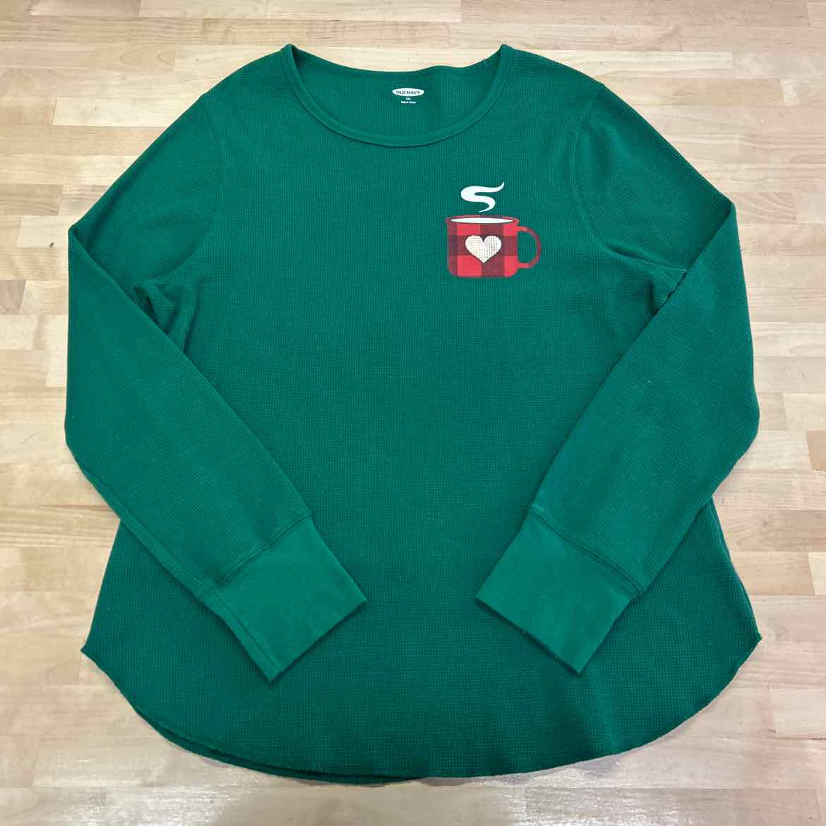 Old Navy Size XXL Green Long Sleeve