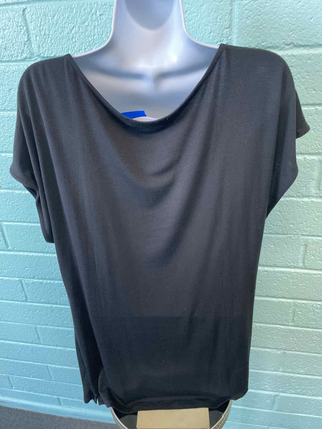 Femme Size M Black Knit Top