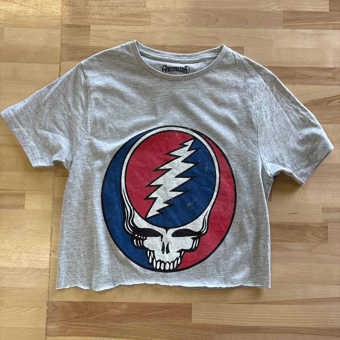 Grateful Dead Size XXS Gray T-shirt