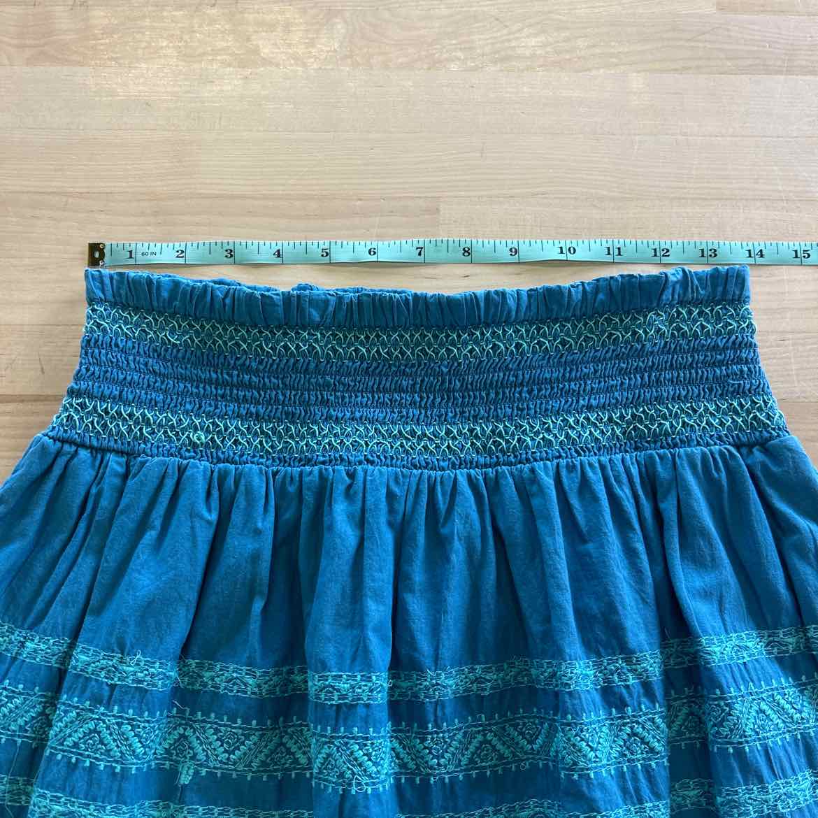 Charlotte Russe Size M Blue Preloved Skirt